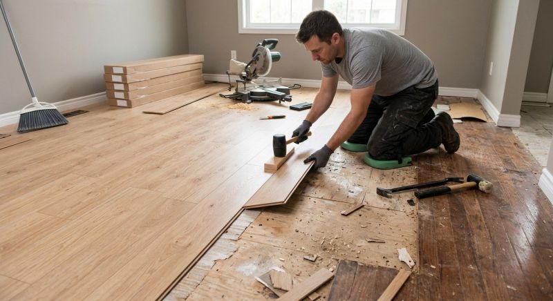 Laminate Floor Replacement in El Paso County, CO