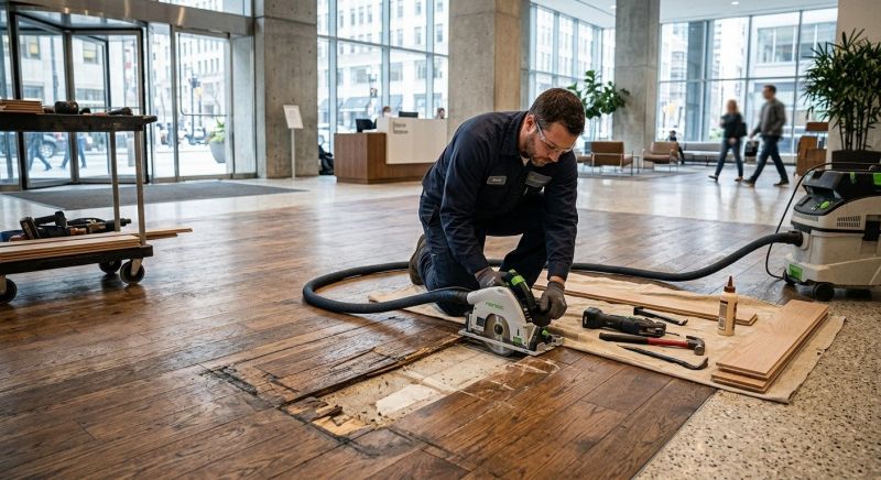 Our team working on Flooring Service projects in Peyton, CO