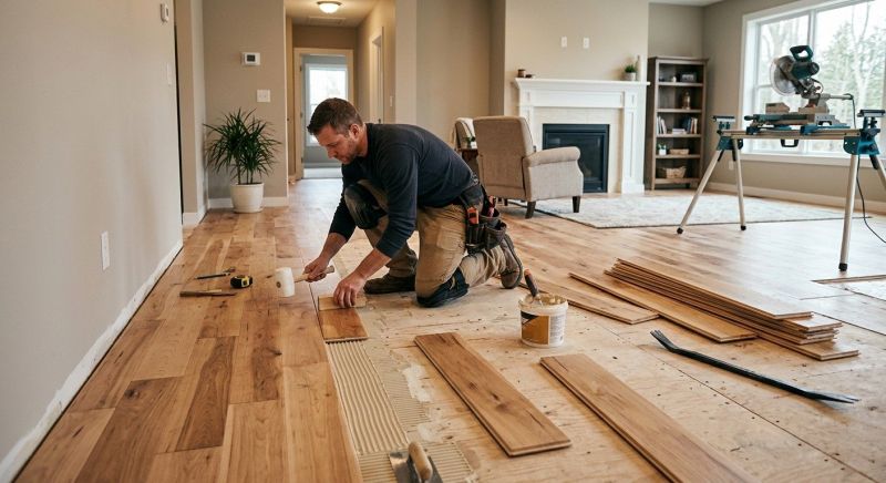 Engineered Wood Installation in Peyton, CO