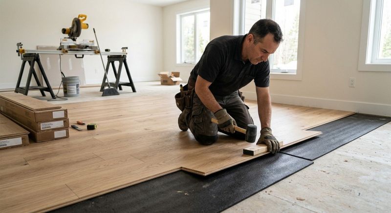 Engineered Wood Installation in Peyton, CO