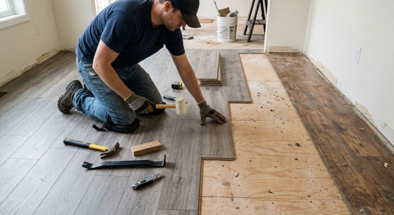 Laminate Floor Installation in Monument, CO