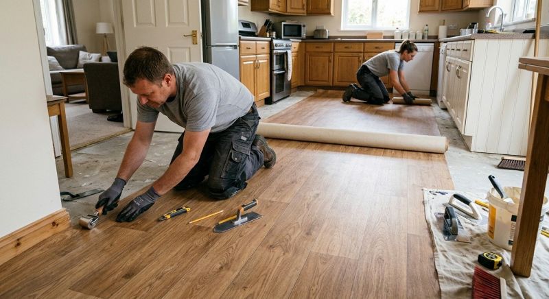 Linoleum Floor Installation in Peyton, CO