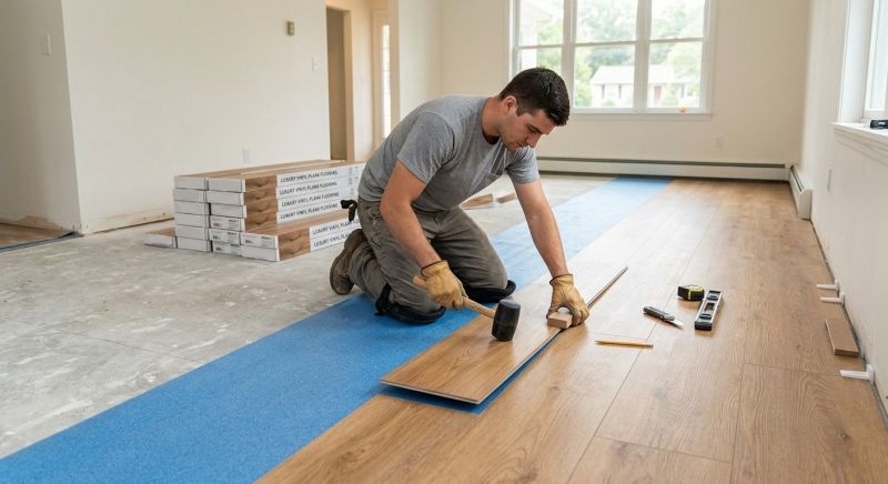 Lvp Flooring Installation in Peyton, CO