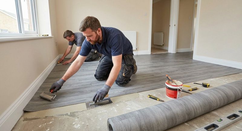 Sheet Flooring Installation in El Paso County, CO