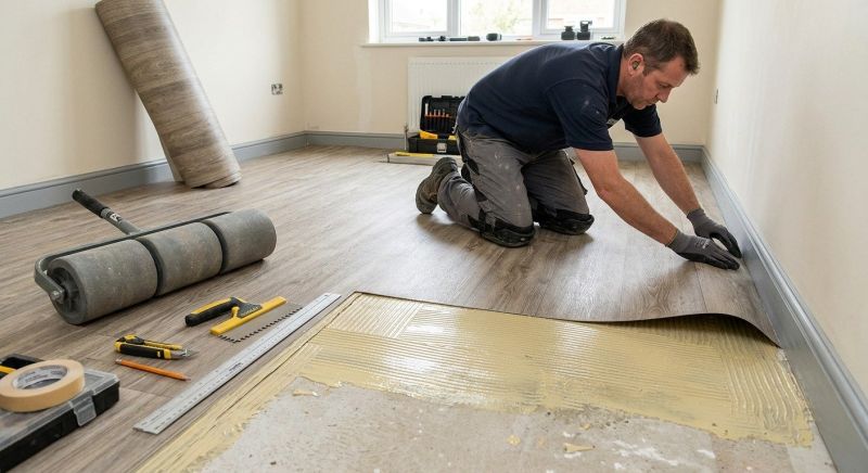 Sheet Flooring Installation in Elbert, CO
