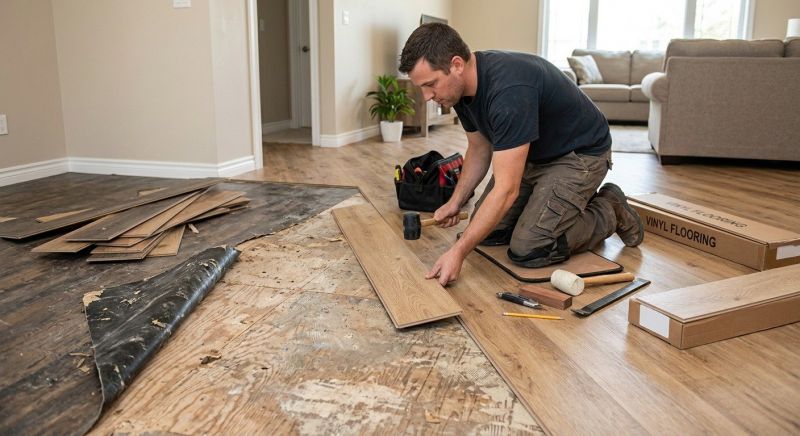 Vinyl Flooring Installation in Monument, CO