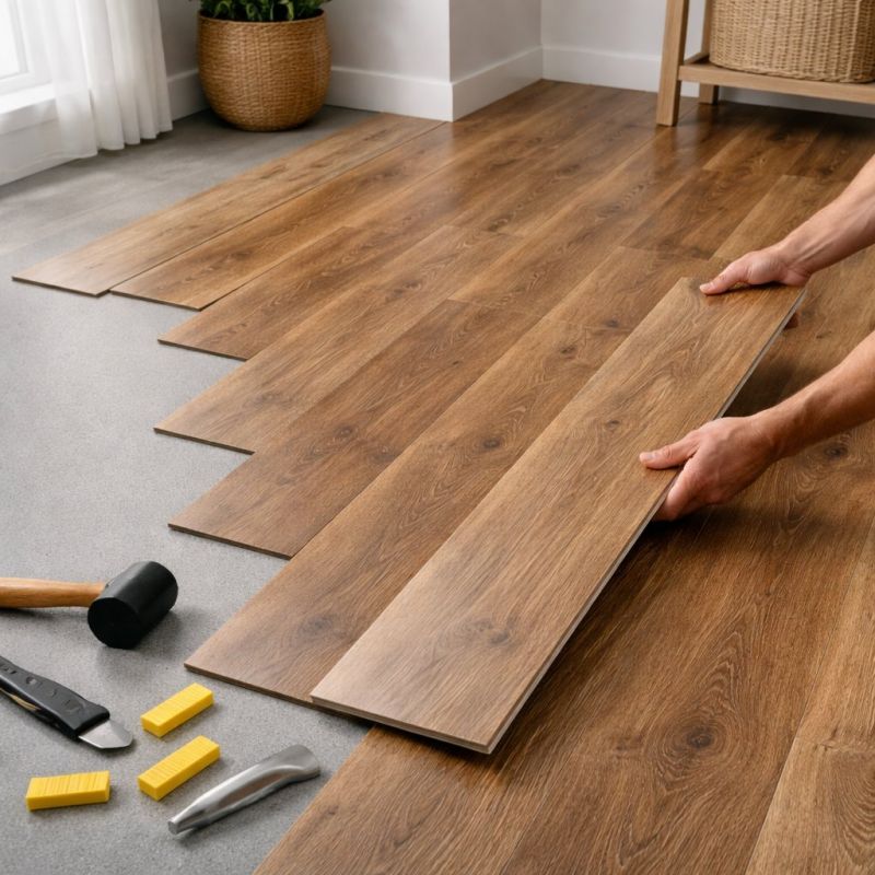 Vinyl Plank Floor Installation in Peyton, CO