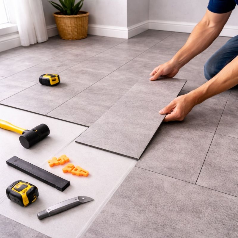 Vinyl Tile Installation in Peyton, CO