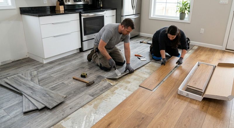 Vinyl Tile Replacement in Peyton, CO